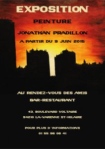 Exposition peinture, Jonathan Pradillon Exposition peinture, Jonathan Pradillon